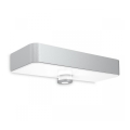 Aplică LED solară cu senzor Steinel 052652 XSolar SOL-O LED/1,5W 2x2000mAh IP44 argintiu