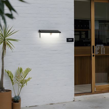 Aplică LED solară cu senzor SUN RAY LED/6W/3,7V 2200 mAh IP44