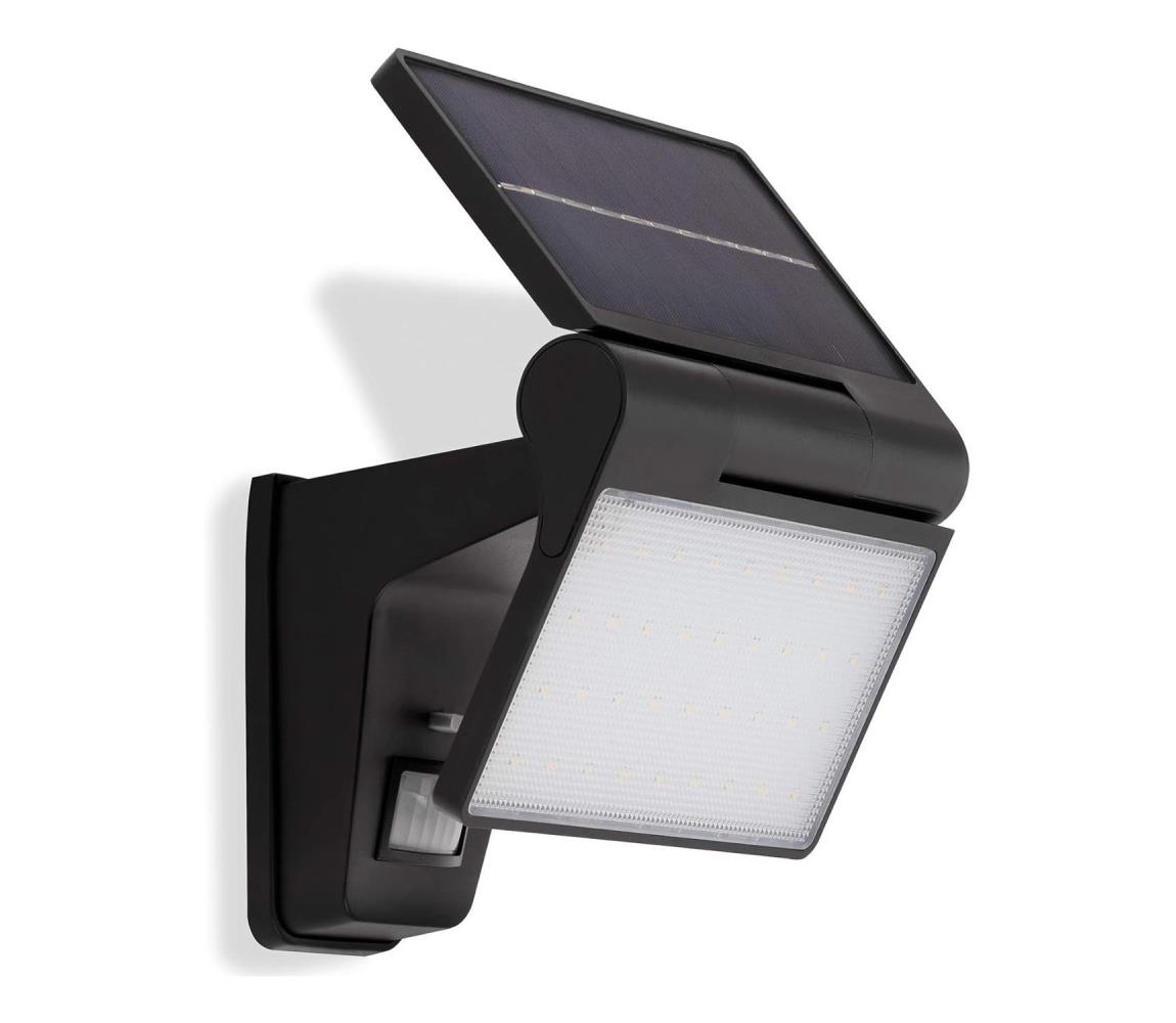 Aplică LED solară cu senzor Telefunken 315205TF LED/3W/37V IP44