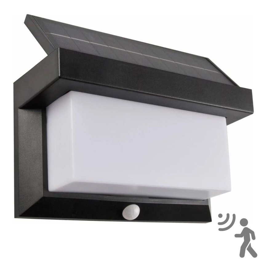 Aplică LED solară cu senzor TONY LED/3,7V IP44