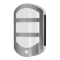 Aplică LED solară dimabilă cu senzor PLATE LED/12,5W/230V IP44 Ledvance