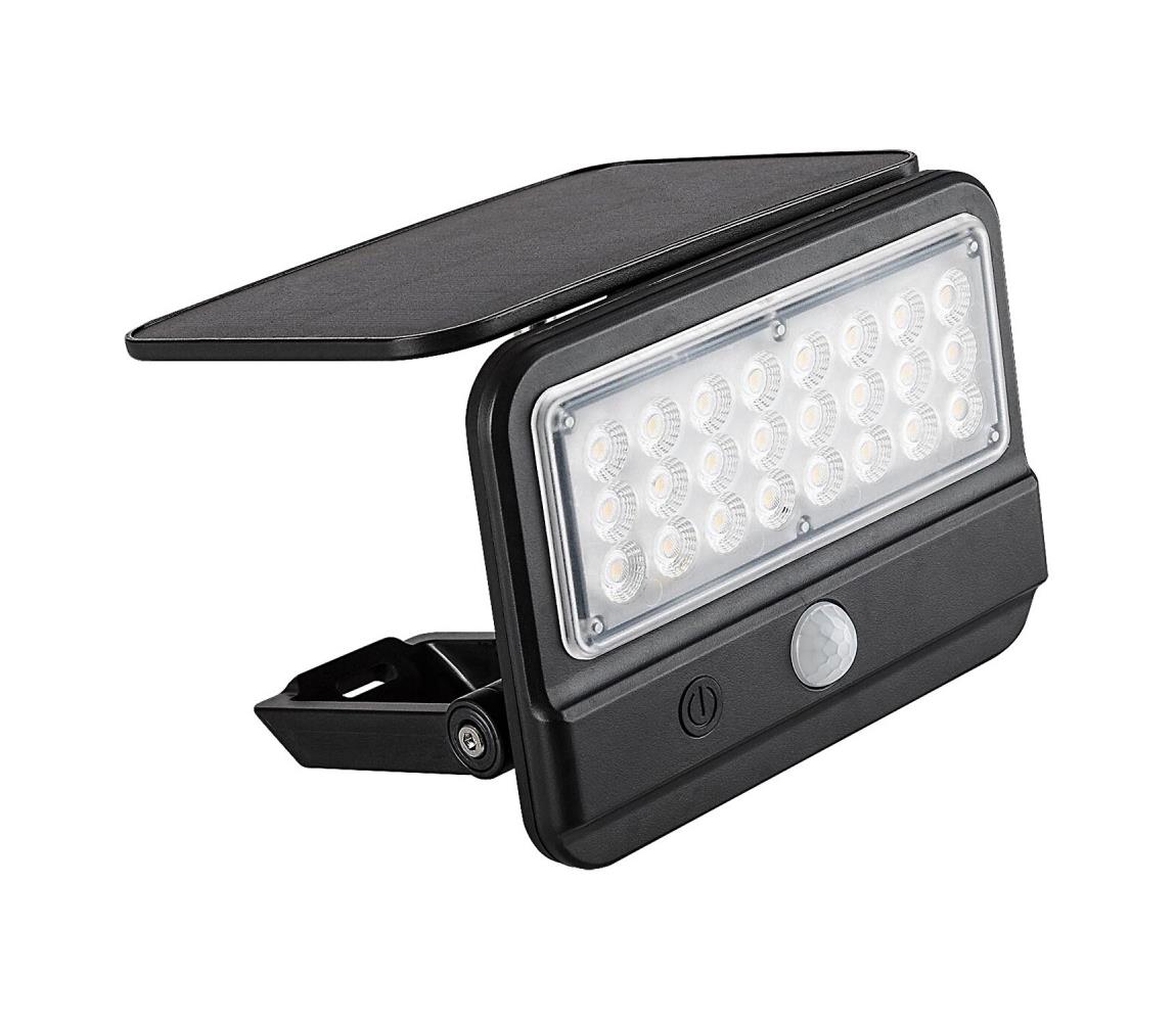 Aplică LED solară Rabalux 77040 FLAXTON LED/7W/37V IP54 negru
