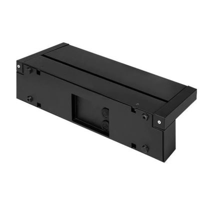Aplica LED de exterior pentru perete cu senzor de mișcare și senzor crepuscular, 36W, 230V, 3000/4000/6500K, IP54, negru