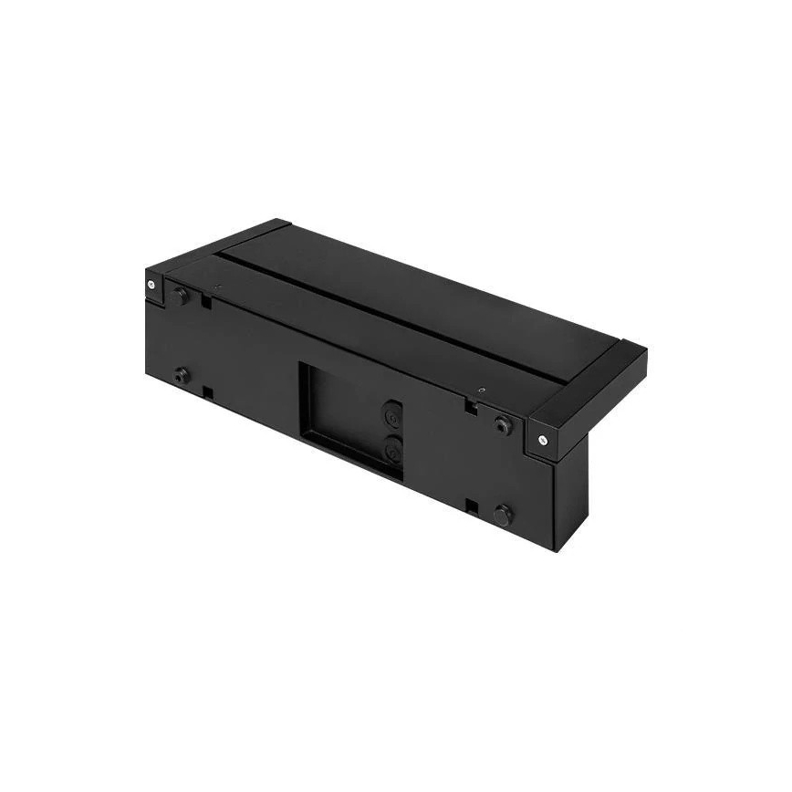 Aplica LED de exterior pentru perete cu senzor de mișcare și senzor crepuscular, 36W, 230V, 3000/4000/6500K, IP54, negru