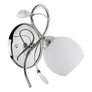 Aplică LIVIA 1xE14/10W/230V crom