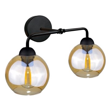 Aplică MELLE BLACK 2xE27/60W/230V