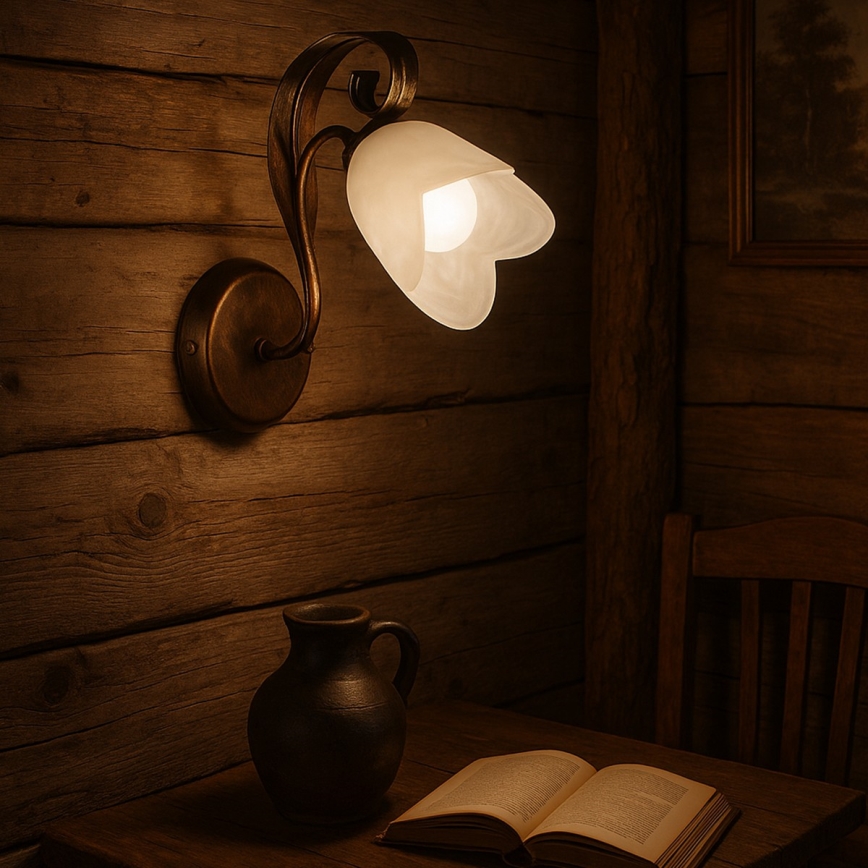 Aplică ONLI SONIA 1xE14/6W/230V bronz