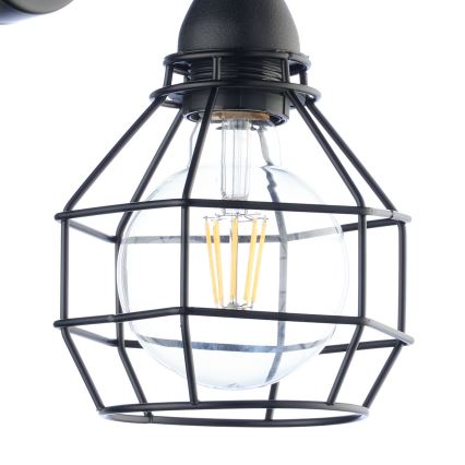 Aplică ONLI SPIDER 1xE27/15W/230V negru