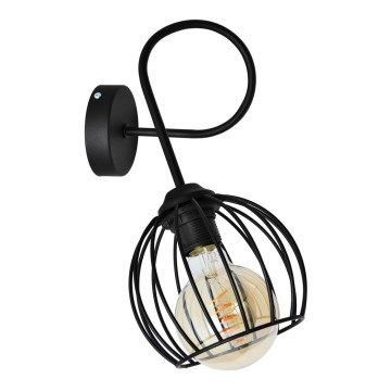 Aplică OXFORD 1xE27/15W/230V neagră