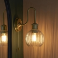 Aplică pentru baie Endon 95507 KENDALL 1xE27/10W/230V IP44 alamă