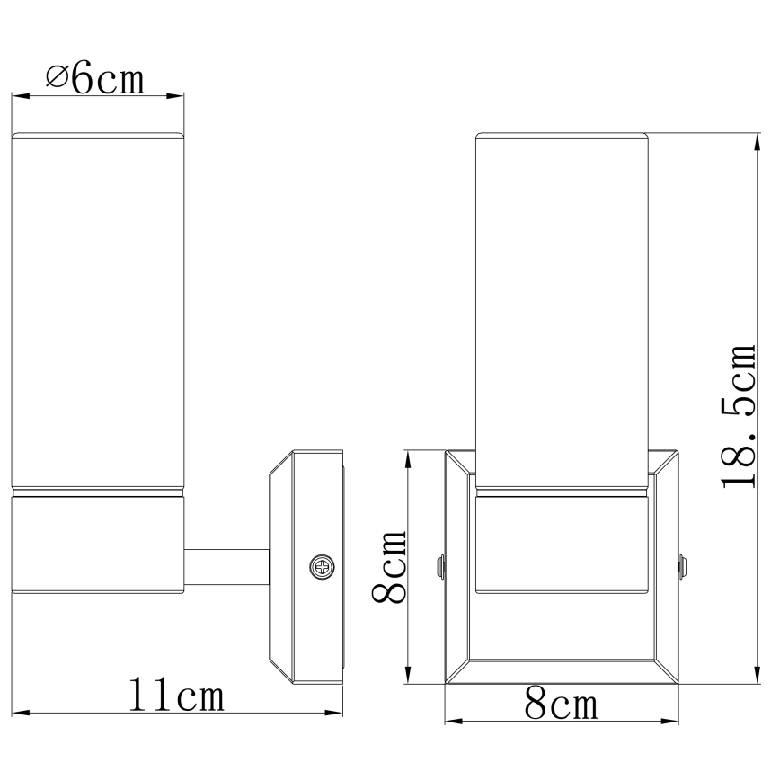 Aplică pentru baie Globo 1xE14/40W/230V IP44