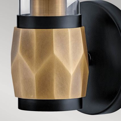 Aplică pentru baie Hinkley ELLISON 1xE27/40W/230V IP44 auriu