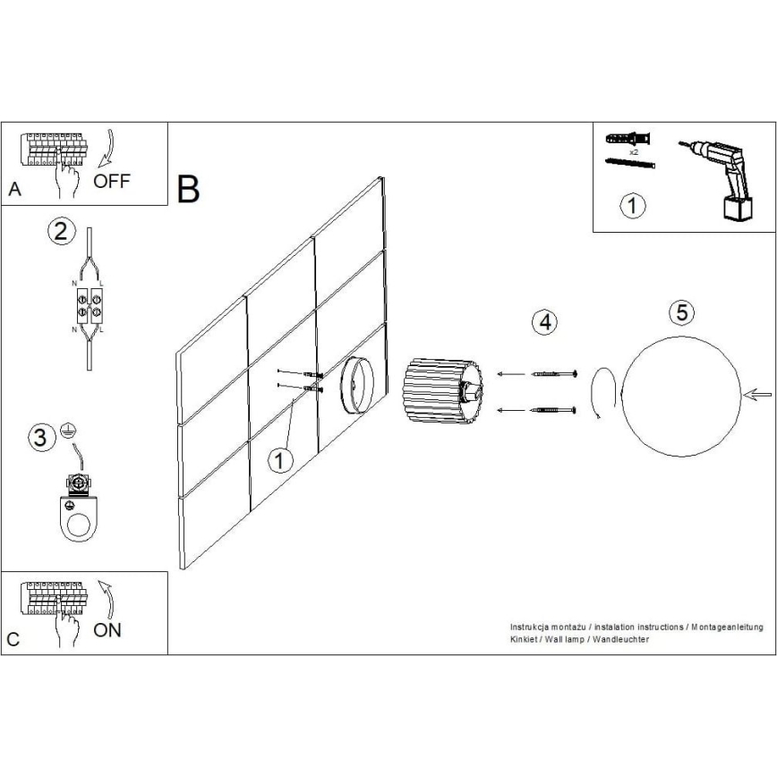 Aplică pentru baie HALO 1xG9/8W/230V d. 12 cm IP44 alb