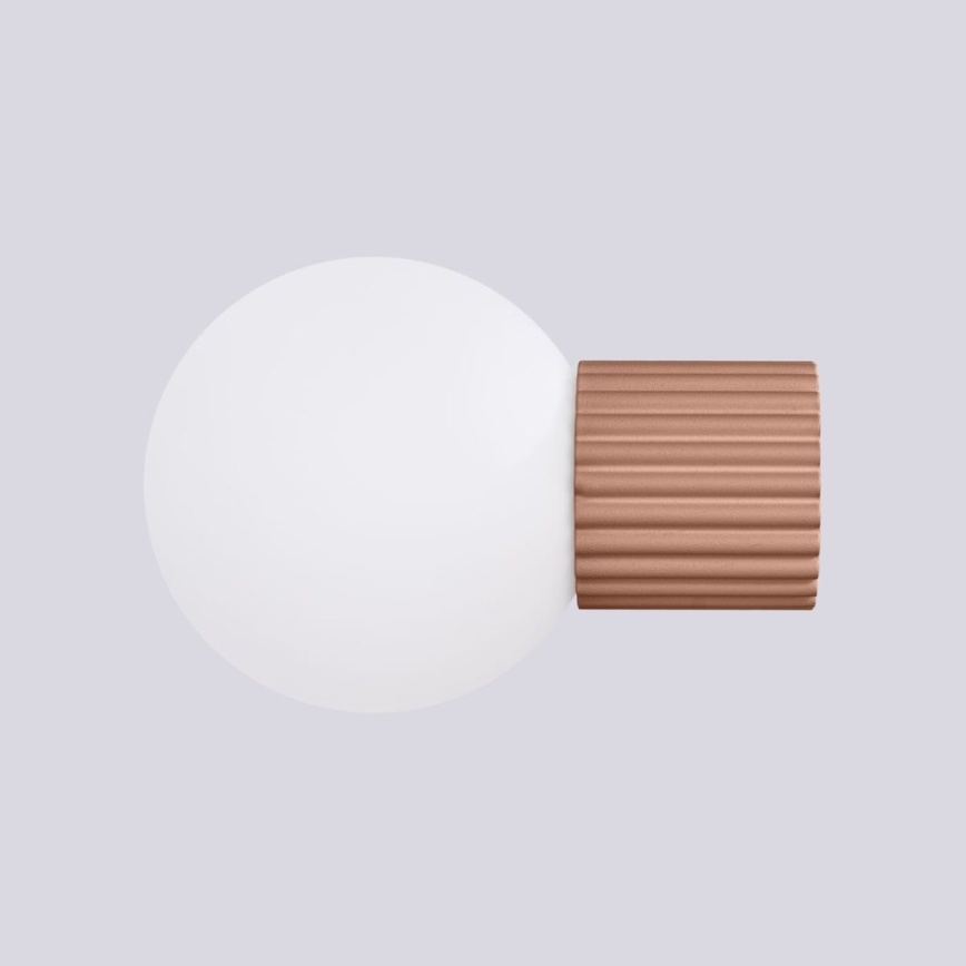 Aplică pentru baie HALO 1xG9/8W/230V d. 12 cm IP44 maro