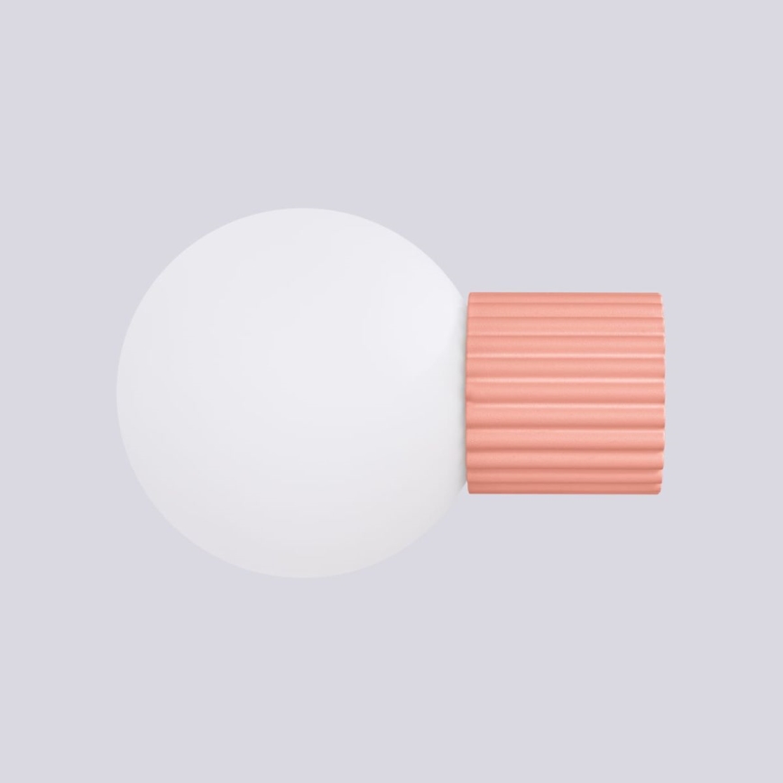 Aplică pentru baie HALO 1xG9/8W/230V d. 12 cm IP44 roz