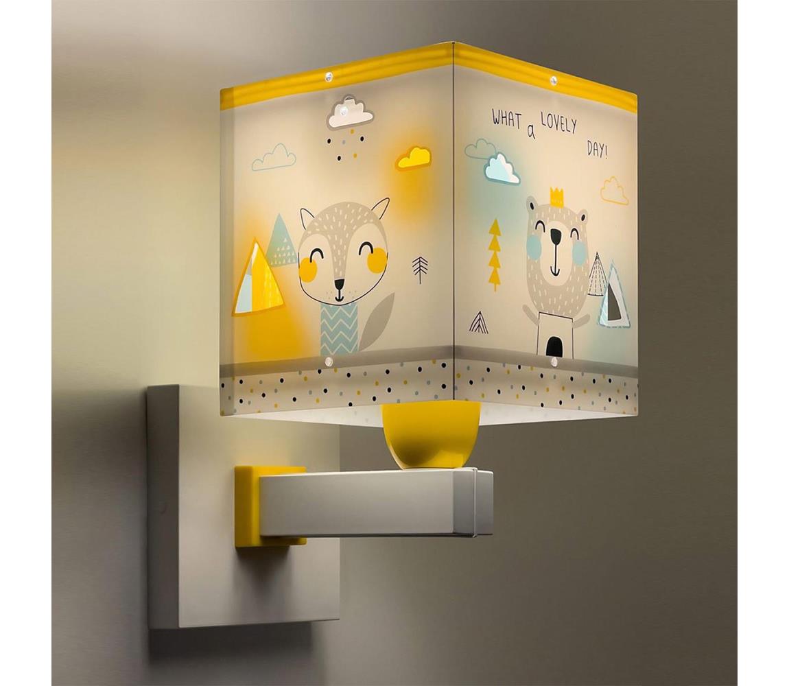 Aplică pentru copii HELLO LITTLE 1xE27/60W/230V Dalber 73249