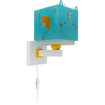 Aplică pentru copii LITTLE DRAGON 1xE27/15W/230V Dalber 64389