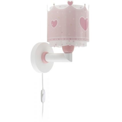 Aplică pentru copii LITTLE QUEEN 1xE27/60W/230V Dalber 61109