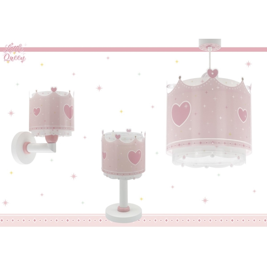 Aplică pentru copii LITTLE QUEEN 1xE27/60W/230V Dalber 61109