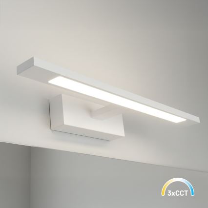 Aplica LED KLIMT pentru oglindă de baie, 8W, 230V, 3000/4000/6000K, 40 cm, IP44, alb