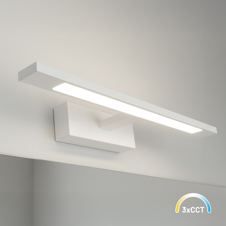 Aplica LED KLIMT pentru oglindă de baie, 8W, 230V, 3000/4000/6000K, 40 cm, IP44, alb