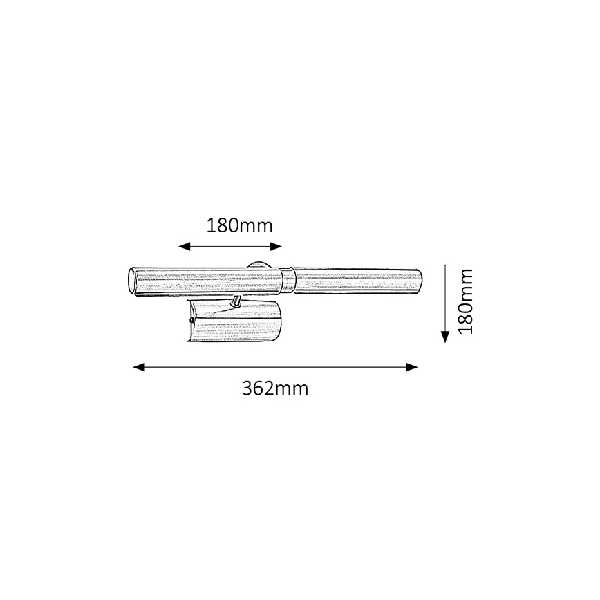 Aplică pentru tablouri Rabalux 2xE14/40W/230V