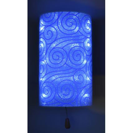 Aplică perete ALEDO 1xG4/20W/230V/12V + LED mov
