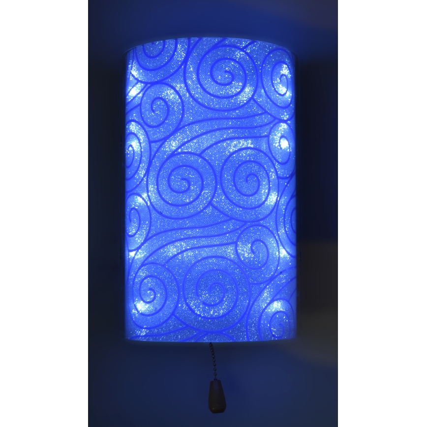 Aplică perete ALEDO 1xG4/20W/230V/12V + LED mov