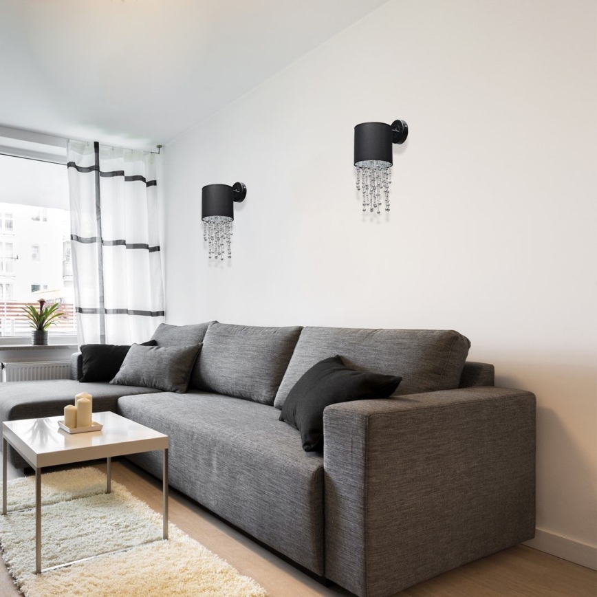 Aplică perete ALMERIA 1xE27/60W/230V