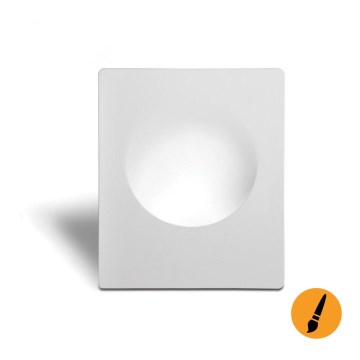 Aplică perete BIANCO 1xGU10/35W/230V