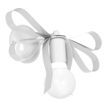 Aplica perete copii NELA 1xE27/60W/230V alb