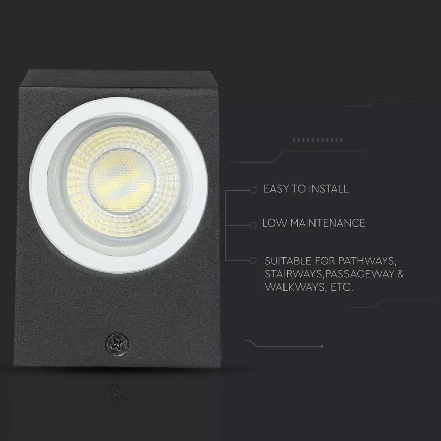 Aplică perete exterior 1xGU10/35W/230V IP44