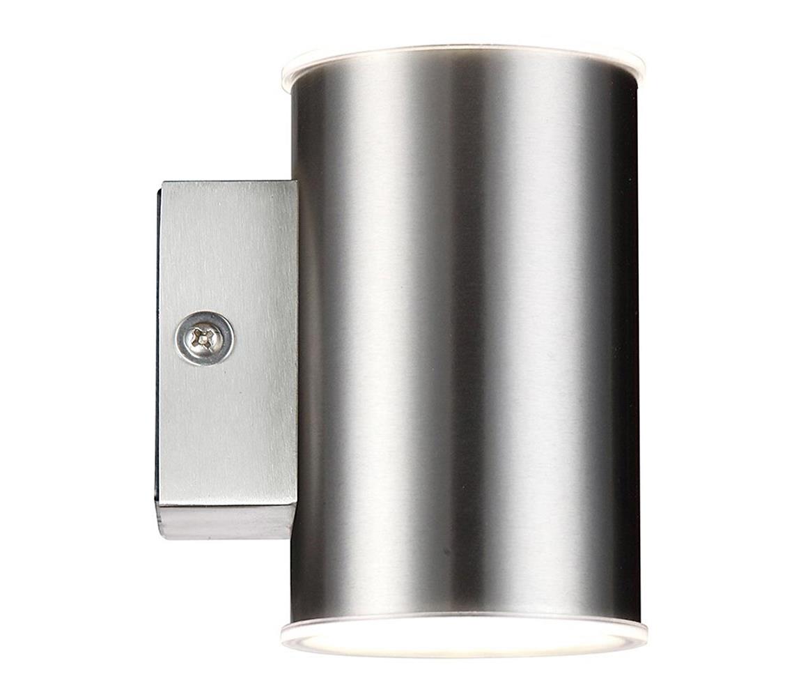 Aplica perete exterior LED NIVERO LED/105W IP44 crom mat