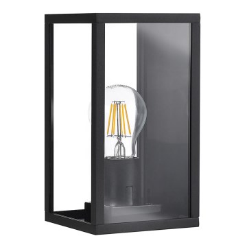 Aplică perete exterior MALMO 1xE27/15W/230V negru