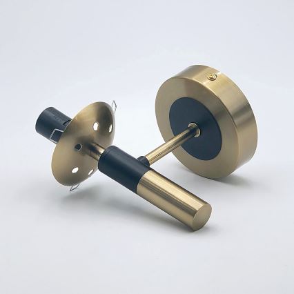 Aplică ROLLO 1xE14/5W/230V auriu/fumuriu bej