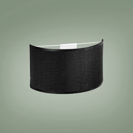 Aplică RONDO 1xE27/15W/230V neagră
