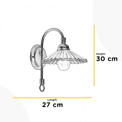 Aplică ROSINA 1xE14/6W/230V ONLI