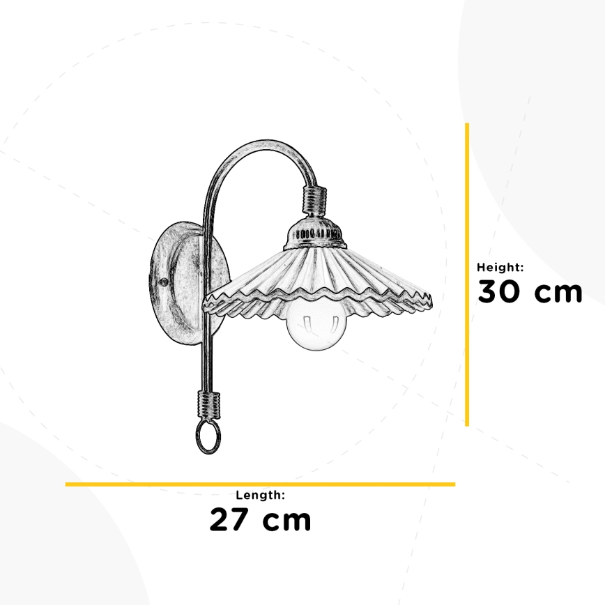 Aplică ROSINA 1xE14/6W/230V ONLI