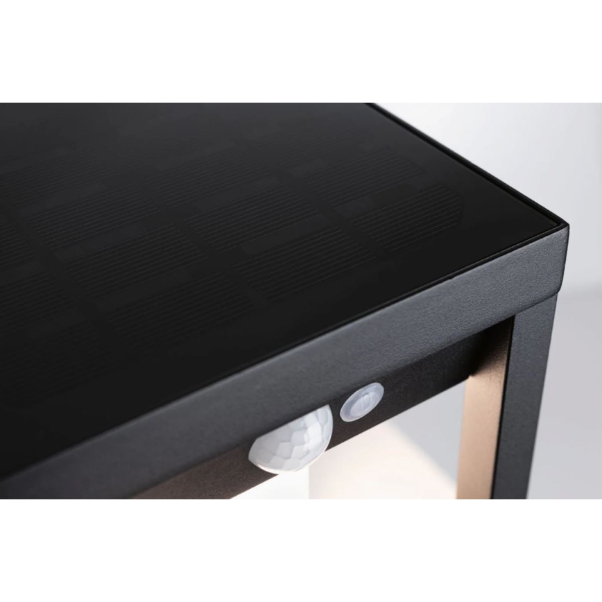 Aplică solară cu senzor LED/5,5W IP44 MARISOL 3,7V Paulmann 94572