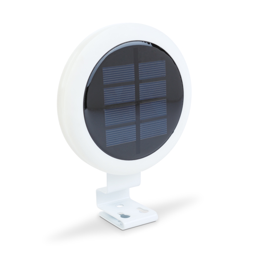 Aplica solară de perete cu LED, 1,2 V, 1000 mAh, IP44, alb