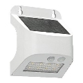 Aplica solară de perete cu senzor SOLTO, LED 3W, 3,7V, 4000K, IP54, 1200 mAh, albă