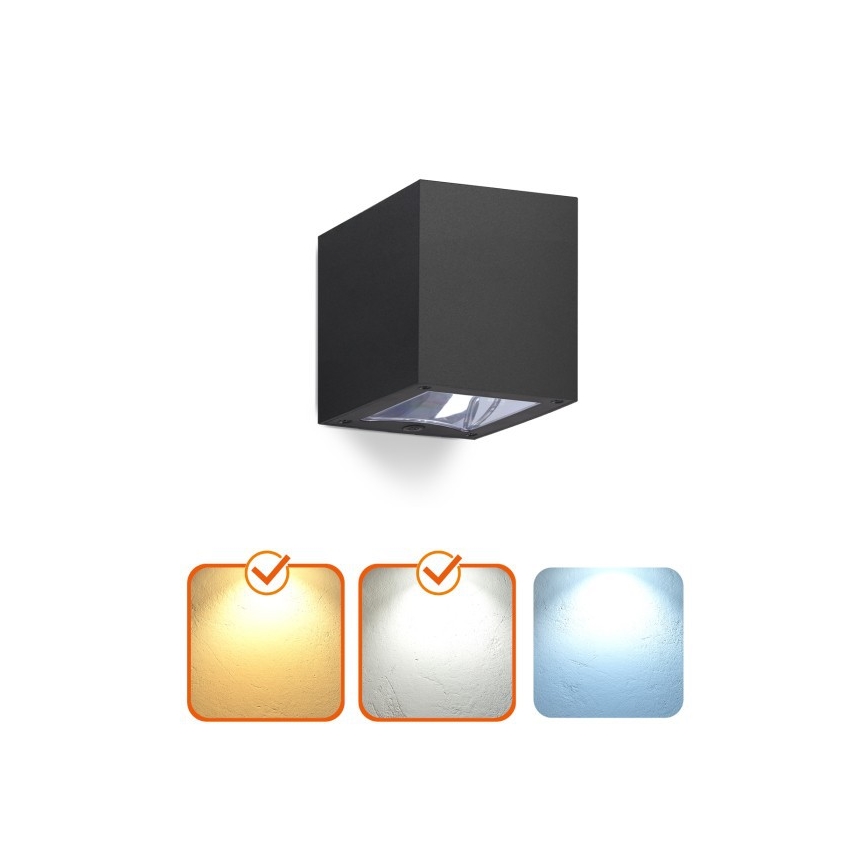 Aplica solară de perete QUERK LED/1,2V 3000/4000K IP54 800 mAh