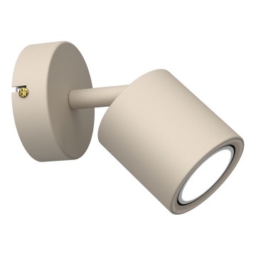 Aplica spot de perete DEMIA 1xGU10/8W/230V bej