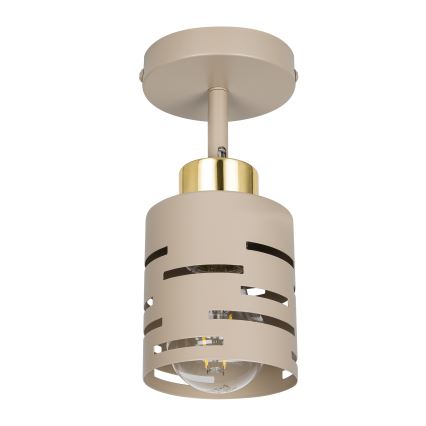 Aplica spot de perete ELEN 1xE27/35W/230V, bej/auriu