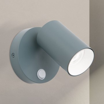 Aplică spot de perete PENN 1xGU10/13W/230V gri