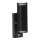 Aplica spot de perete pentru exterior cu senzor de mișcare și de crepuscul RADILO 2xGU10/11W/230V IP44 negru