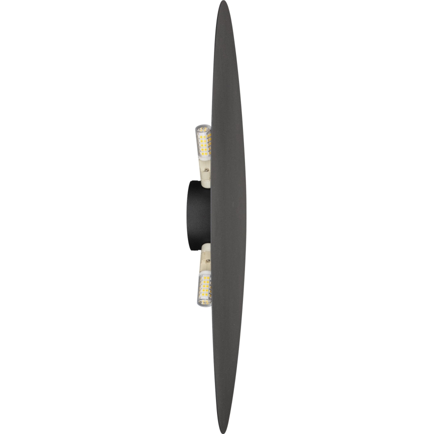 Aplică STONE 3xG9/8W/230V 37x49 cm negru