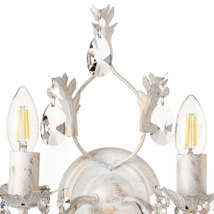 Aplică TERESA 2xE14/6W/230V alb ONLI