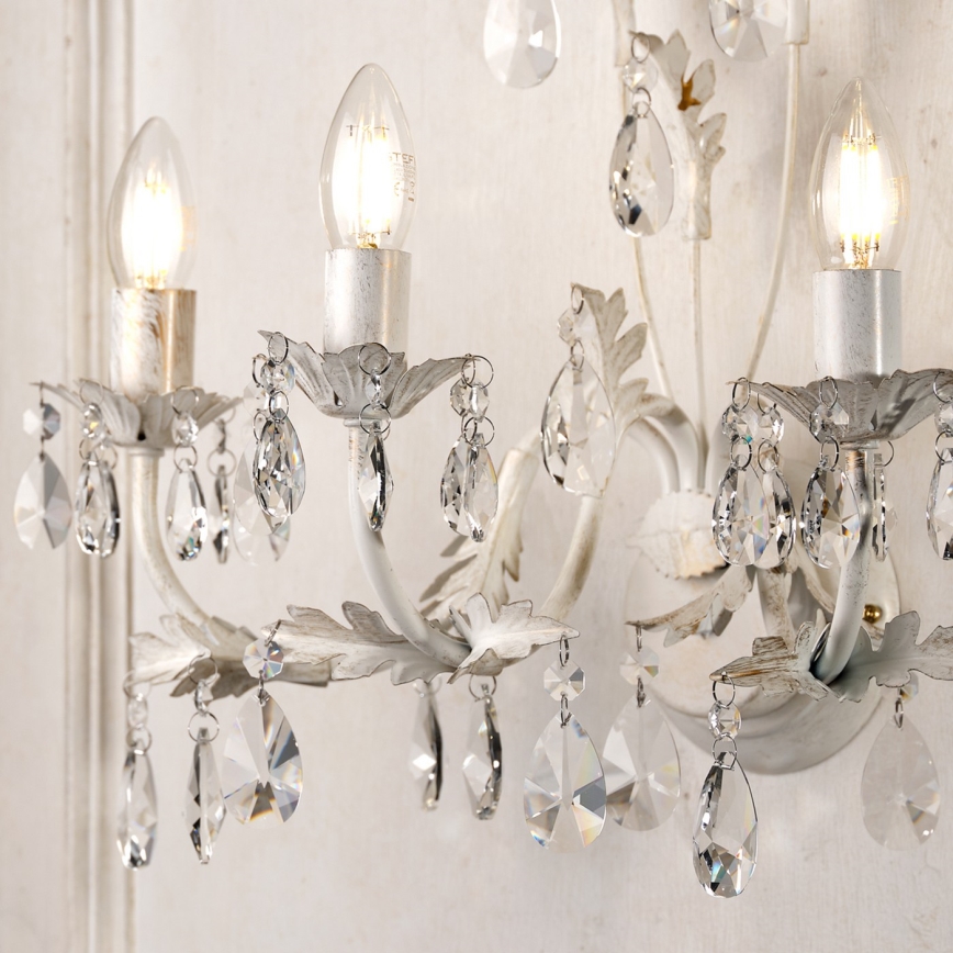 Aplică TERESA 3xE14/6W/230V alb ONLI