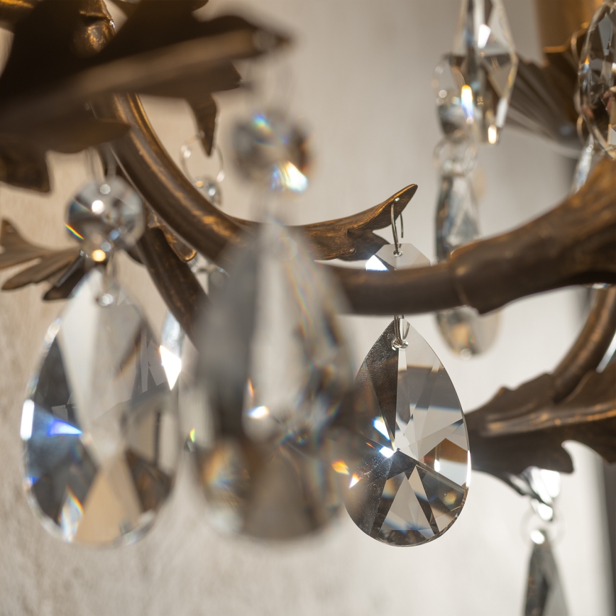 Aplică TERESA 3xE14/6W/230V bronz ONLI